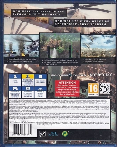 Air Missions Hind - PS4 (A Grade) (Genbrug)